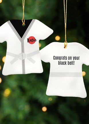 Personalized Baseball Jersey - Purple Christmas Ornament from ORNAMENT EXCLUSIVE Personalized Ornament