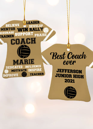 Personalized Baseball Jersey - Purple Christmas Ornament from ORNAMENT EXCLUSIVE Personalized Ornament
