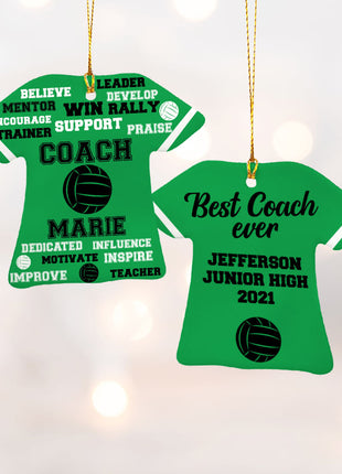 Personalized Baseball Jersey - Purple Christmas Ornament from ORNAMENT EXCLUSIVE Personalized Ornament