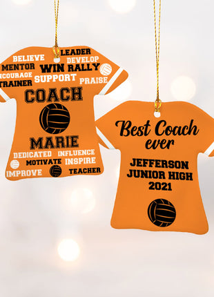 Personalized Baseball Jersey - Purple Christmas Ornament from ORNAMENT EXCLUSIVE Personalized Ornament