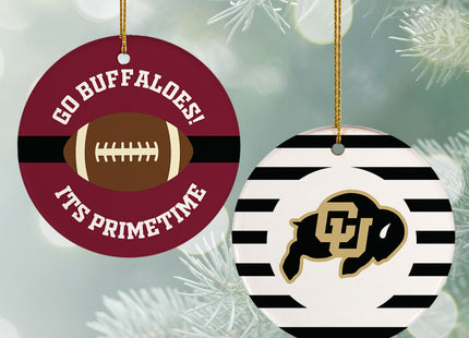 personalized personalized college football christmas ornament – Christmas ornament, holiday tree decoration or gift