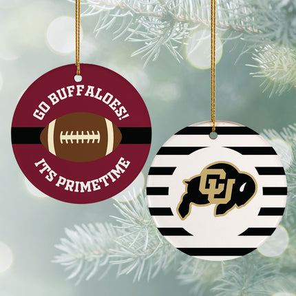 personalized personalized college football christmas ornament – Christmas ornament, holiday tree decoration or gift