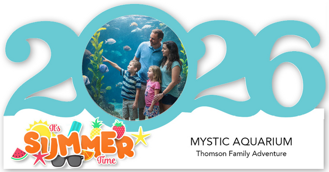 Personalized Dated Summer Vacation Ornament