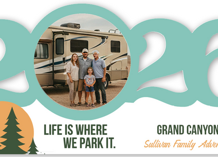 Personalized Dated Motor Home Ornament