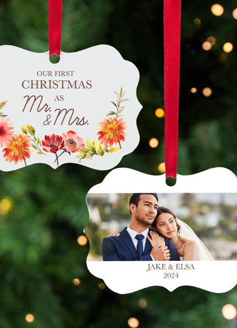 Personalized "First Christmas Newlyweds" Ornament Personalized Ornament by ORNAMENT SHOP EXCLUSIVE