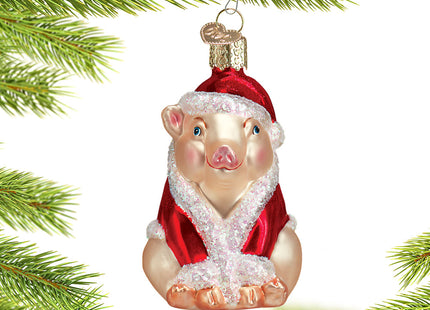 decorative personalized christmas ham christmas ornament – Christmas ornament, holiday tree decoration or gift