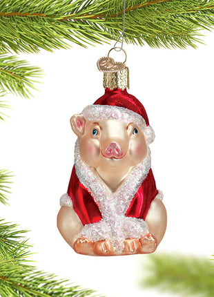 Christmas Ham Ornament  by OLD WORLD CHRISTMAS Ornament