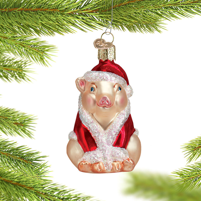 decorative personalized christmas ham christmas ornament – Christmas ornament, holiday tree decoration or gift