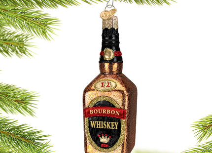 custom whiskey single malt christmas ornament – Christmas ornament, holiday tree decoration or gift