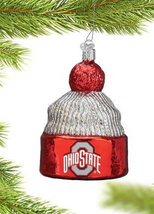 Ohio State University Beanie Ornament  by OLD WORLD CHRISTMAS Ornament