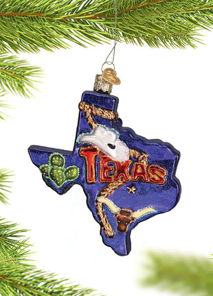 State of Texas Outline Ornament  by OLD WORLD CHRISTMAS Ornament