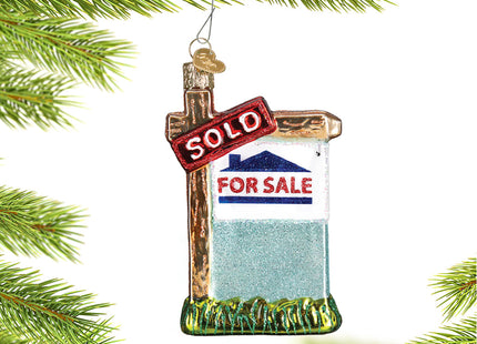 personalized personalized realty sign christmas ornament – Christmas ornament, holiday tree decoration or gift