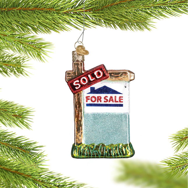 personalized personalized realty sign christmas ornament – Christmas ornament, holiday tree decoration or gift