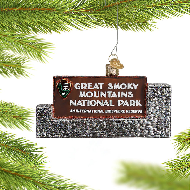 keepsake personalized great smoky mountains national park christmas ornament – Christmas ornament, holiday tree decoration or