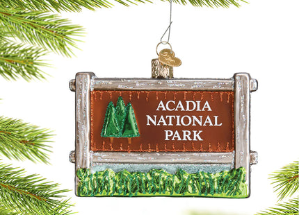 holiday personalized acadia national park christmas ornament – Christmas ornament, holiday tree decoration or gift