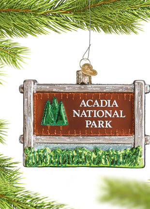 Acadia National Park Ornament  by OLD WORLD CHRISTMAS Ornament