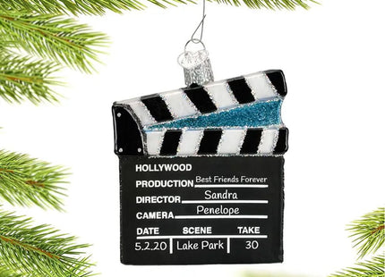 keepsake personalized director's board christmas ornament – Christmas ornament, holiday tree decoration or gift