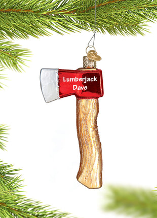 Axe Ornament  by OLD WORLD CHRISTMAS Ornament