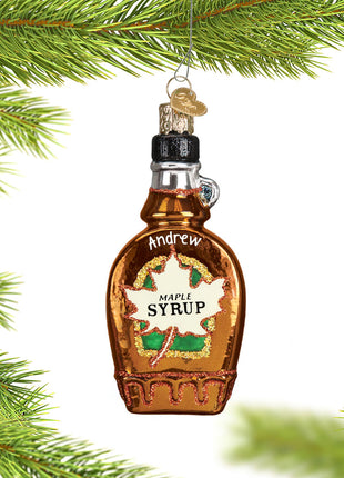 Maple Syrup Ornament  by OLD WORLD CHRISTMAS Ornament