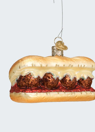 Meatball Sandwich Ornament