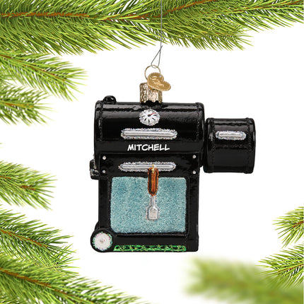 personalized personalized bbq smoker christmas ornament – Christmas ornament, holiday tree decoration or gift