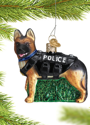 K-9 Dog Ornament  by OLD WORLD CHRISTMAS Ornament