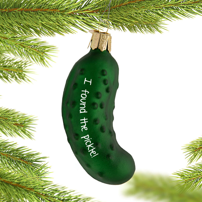 personalized personalized pickle christmas ornament – Christmas ornament, holiday tree decoration or gift