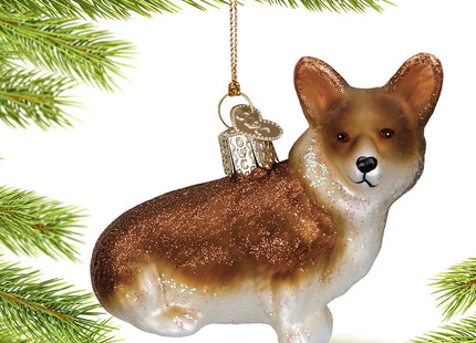 decorative pembroke welsh corgi christmas ornament – Christmas ornament, holiday tree decoration or gift