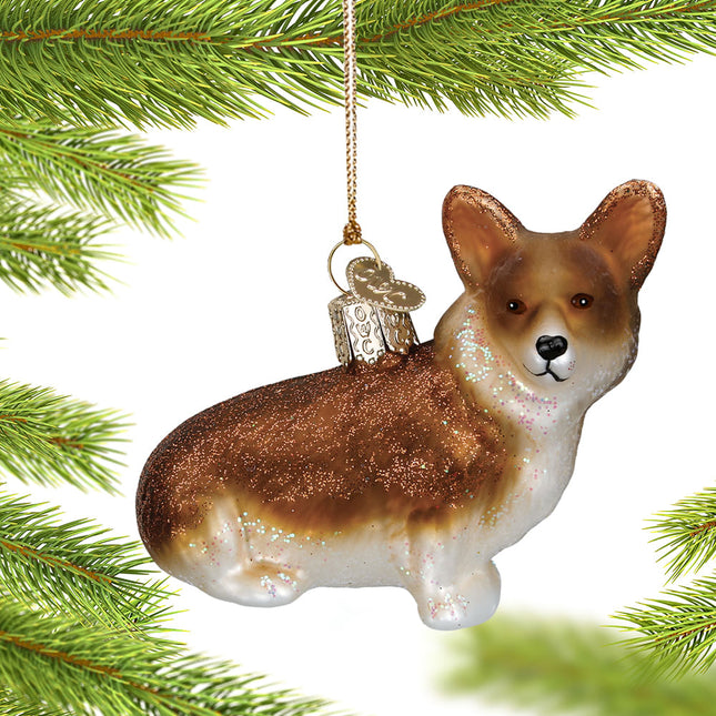 decorative pembroke welsh corgi christmas ornament – Christmas ornament, holiday tree decoration or gift