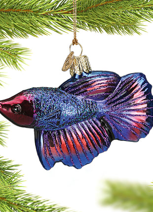 Betta Fish Ornament  by OLD WORLD CHRISTMAS Ornament