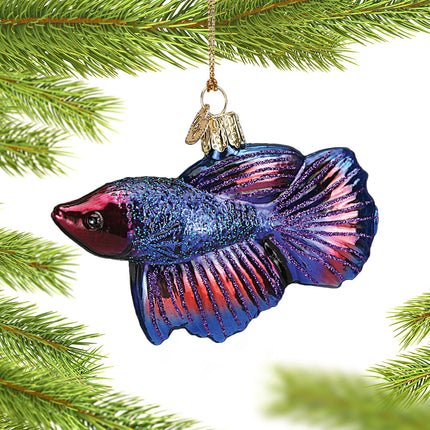 personalized betta fish christmas ornament – Christmas ornament, holiday tree decoration or gift