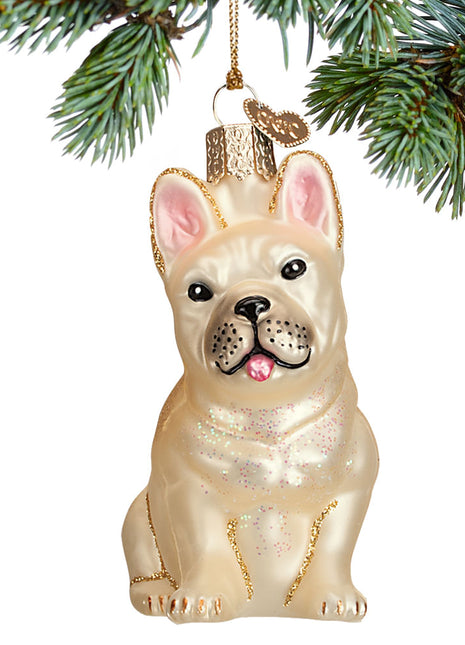 French Bulldog Ornament  by OLD WORLD CHRISTMAS Ornament
