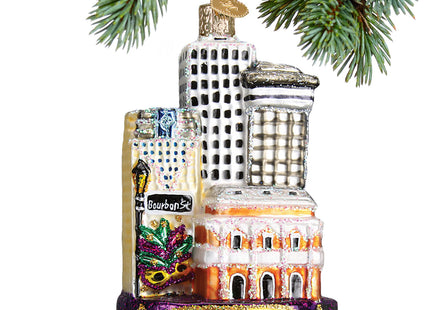 personalized new orleans christmas ornament – Christmas ornament, holiday tree decoration or gift