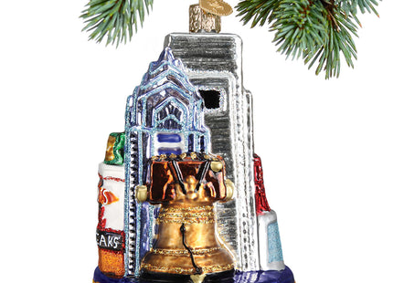 engraved philadelphia christmas ornament – Christmas ornament, holiday tree decoration or gift