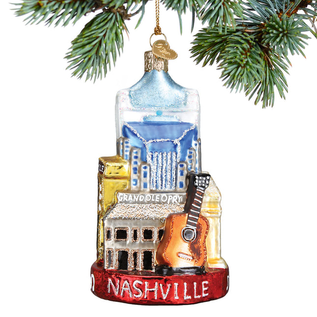 holiday nashville christmas ornament – Christmas ornament, holiday tree decoration or gift