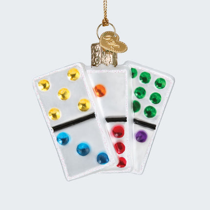 Dominos Ornament by OLD WORLD CHRISTMAS Personalized Ornaments at Ornamentshop.com