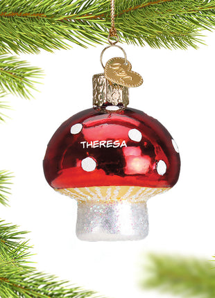 Lucky Mushroom Ornament  by OLD WORLD CHRISTMAS Ornament