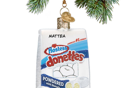 personalized personalized hostess powdered donettes christmas ornament – Christmas ornament, holiday tree decoration or gift