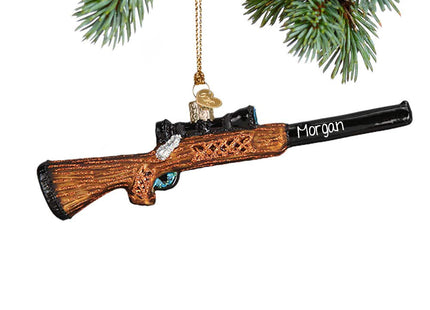 custom personalized shotgun christmas ornament – Christmas ornament, holiday tree decoration or gift