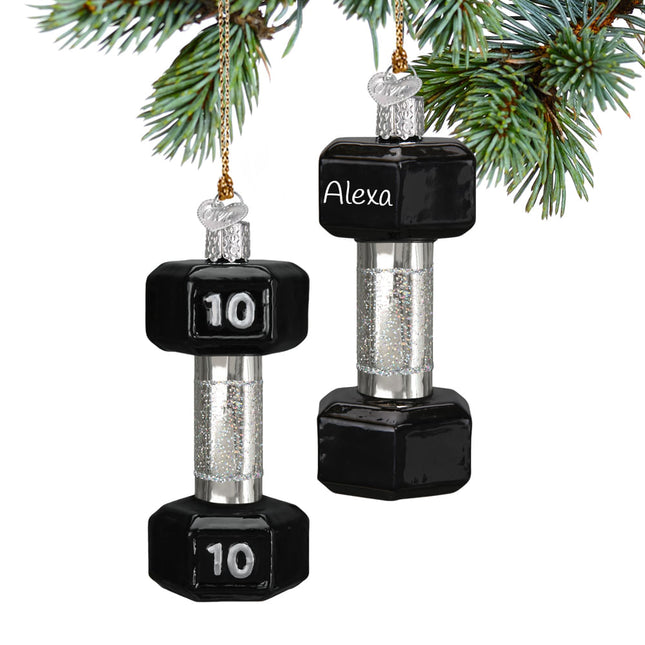 Dumbbell Ornament