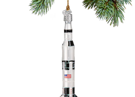 personalized space rocket ship christmas ornament – Christmas ornament, holiday tree decoration or gift