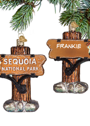 Sequoia National Park Ornament  by OLD WORLD CHRISTMAS Ornament