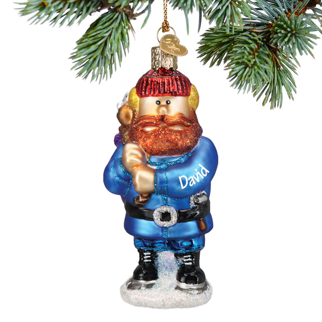 decorative personalized yukon cornelius christmas ornament – Christmas ornament, holiday tree decoration or gift