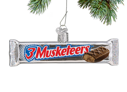 engraved personalized 3 musketeers christmas ornament – Christmas ornament, holiday tree decoration or gift