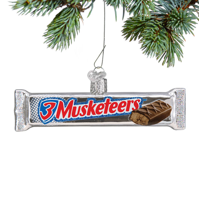 engraved personalized 3 musketeers christmas ornament – Christmas ornament, holiday tree decoration or gift