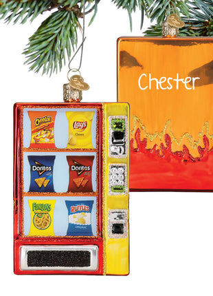 Frito Lay Chip Vending Machine Ornament  by OLD WORLD CHRISTMAS Ornament
