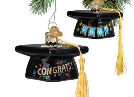 keepsake personalized graduation cap christmas ornament – Christmas ornament, holiday tree decoration or gift