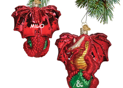 holiday personalized dungeons dragon christmas ornament – Christmas ornament, holiday tree decoration or gift