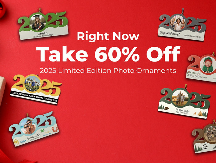 <h1>Personalized Custom Christmas Ornaments. </h1><h1>Gift for family, friends, and co-workers. Custom Photo Printed Ornaments, Hand Personalized Ornaments and all your holiday or special occasion keepsakes and gifts. <br/></h1>