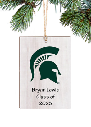 Michigan State Ornament  by P. GRAHAM DUNN Ornament